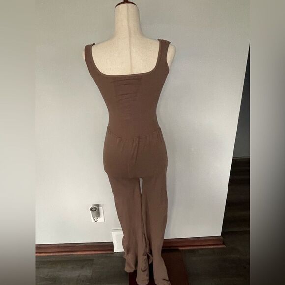 Free People Brown Good Karma Jumpsuit - Picture 11 of 13